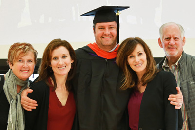 MISE graduate and family