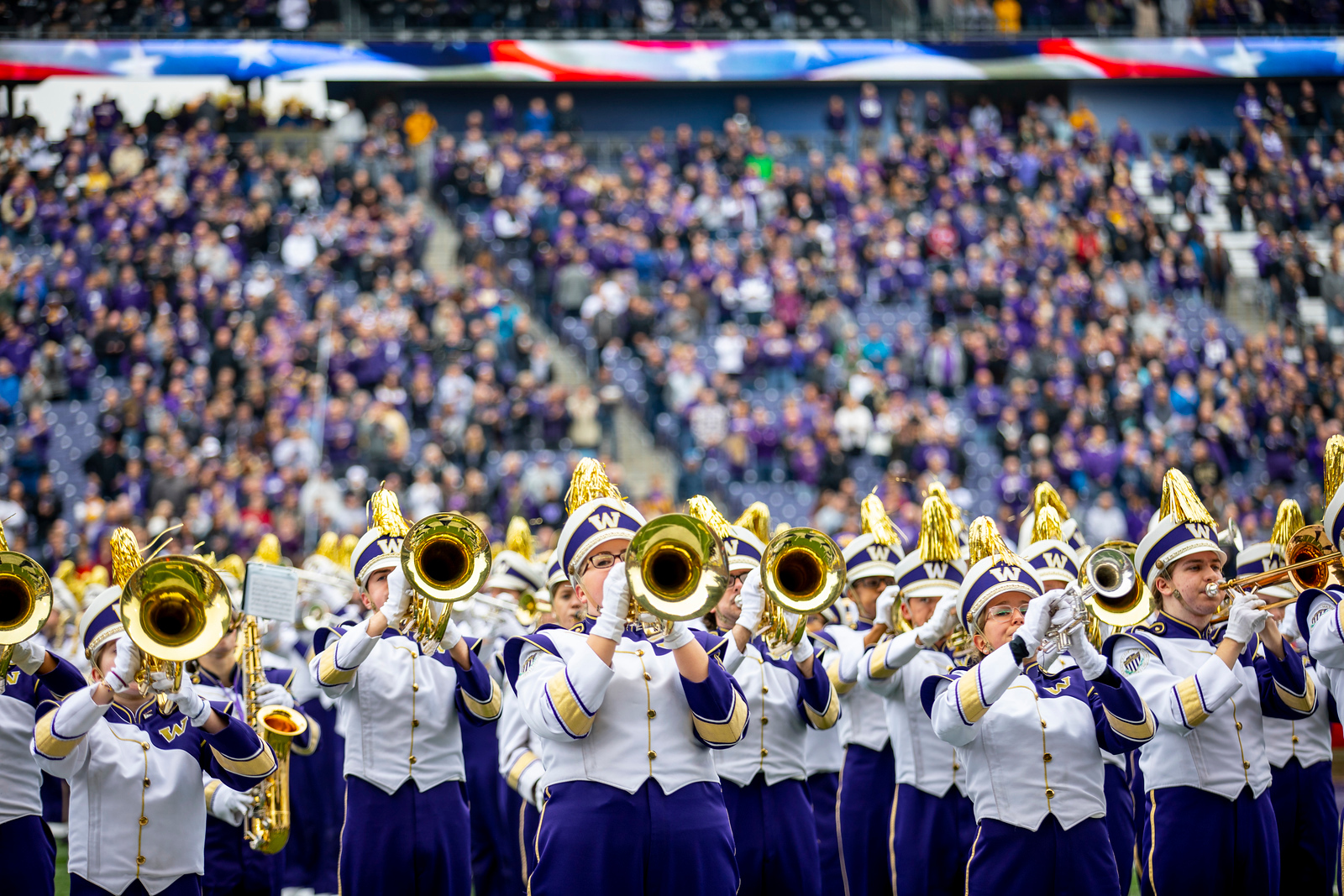 UW marching band