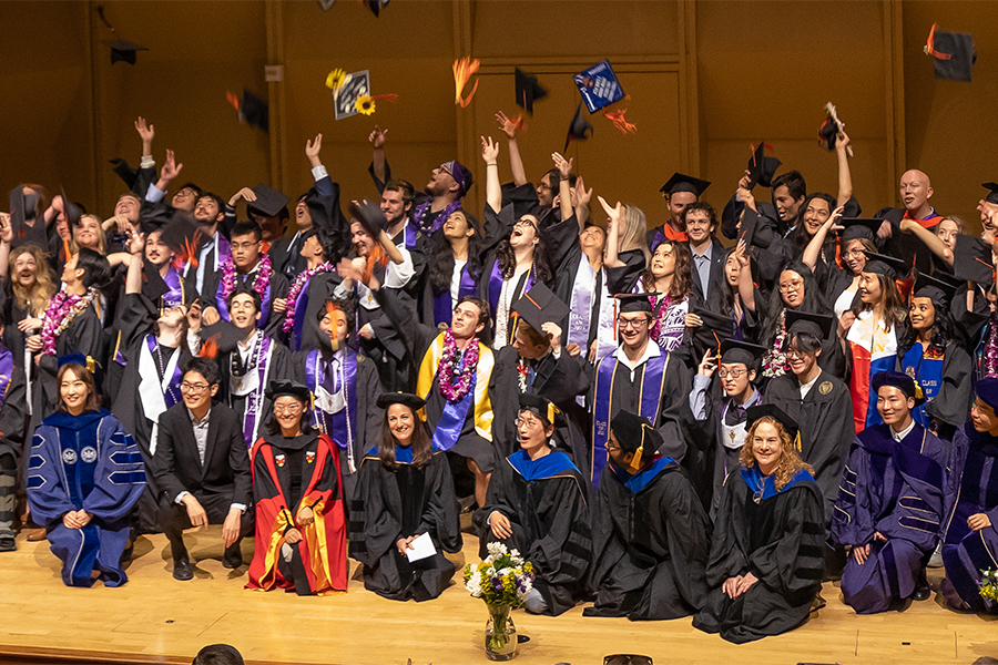 Group photo of ISE graduates