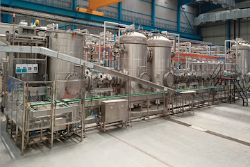 Large industrial machine with tanks.