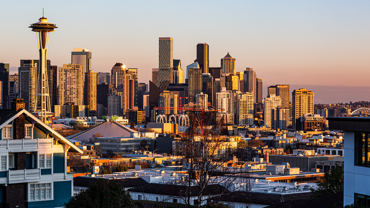 Seattle at Sunset