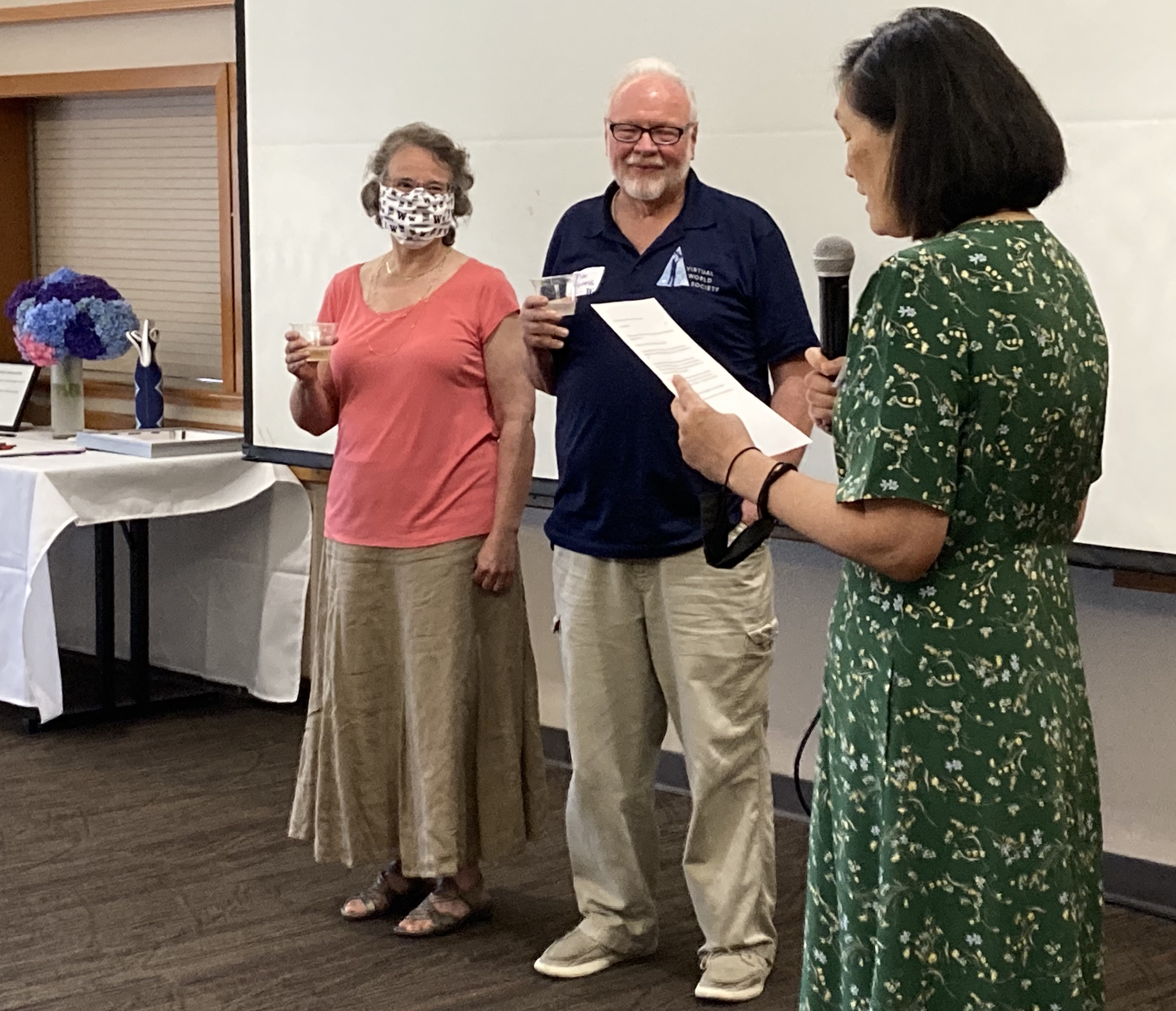 Zelda Zabinsky, Tom Furness & Linda Boyle