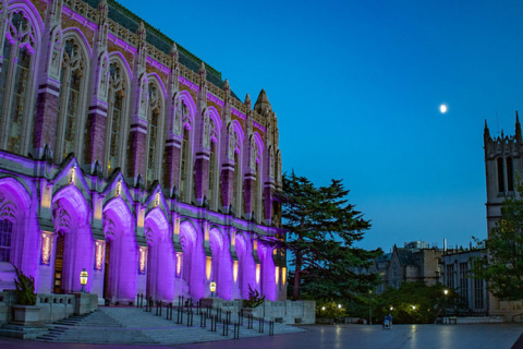 The UW in the evening light